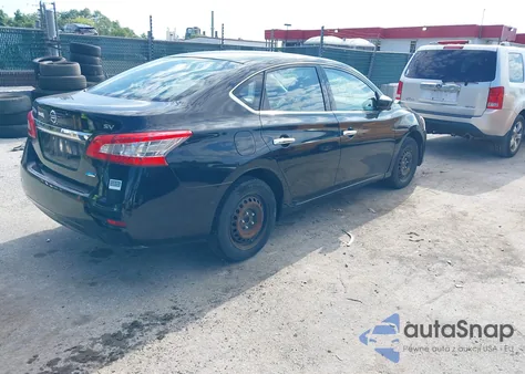 2014 Nissan Sentra Sv from USA, damaged, VIN 3N1AB7AP5EY255486